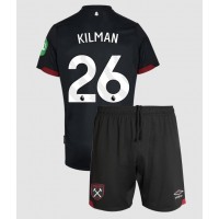 West Ham United Max Kilman #26 Gostujuci Dres za djecu 2024-25 Kratak Rukav (+ Kratke hlače)